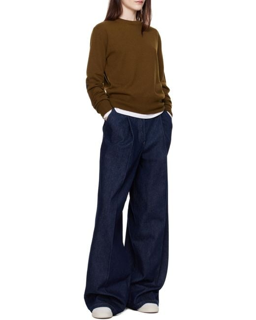 A.P.C. Blue Cohex Wide-Leg Jeans