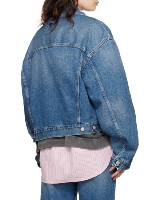 Acne Blue Acne Denim Jacket
