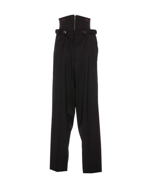 Vivienne Westwood Black Zip-Up Trousers