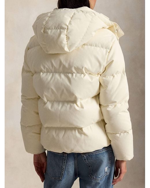 Polo Ralph Lauren Natural Carly Hooded Padded Jacket