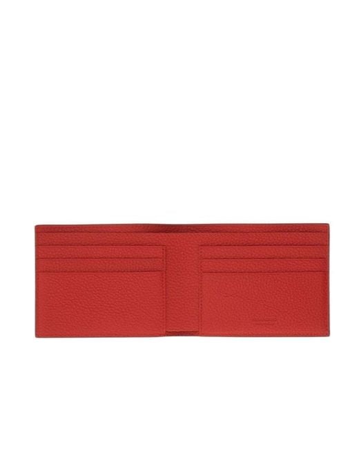 Ferragamo Black Ferragamo Monogram Printed Bi-Fold Wallet for men