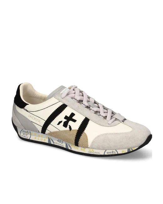 Premiata White Jackyx 8222 for men