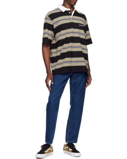 Carhartt Blue Newel Tapered Jeans for men