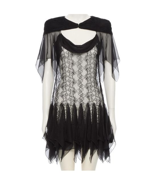 Valentino Black Backless Dress