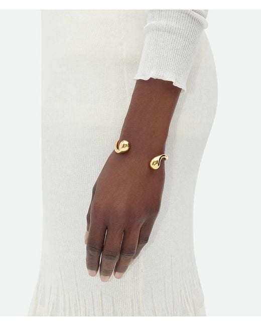 Bottega Veneta White Drop Bracelet