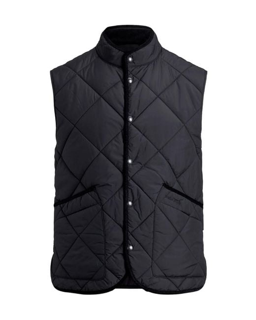 Polo Ralph Lauren Blue Quilted Vest for men