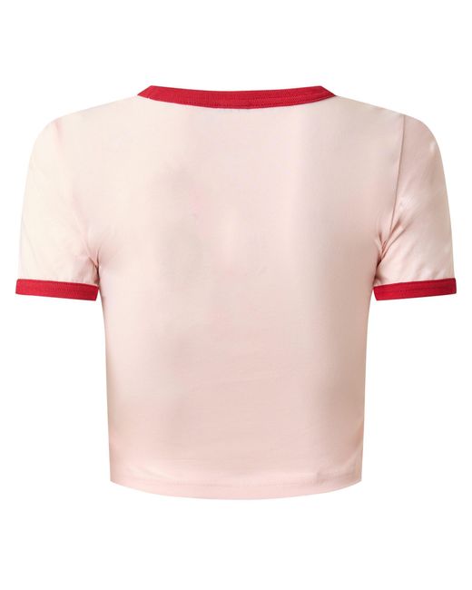 Casablanca Pink Printed T-Shirt