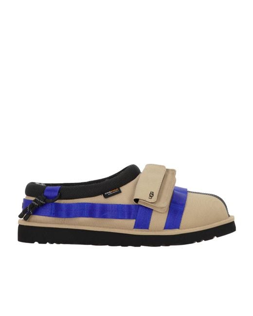 Ugg Blue Color-Blocked Mules for men