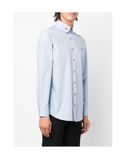 Vivienne Westwood Shirt in Blue for Men | Lyst UK