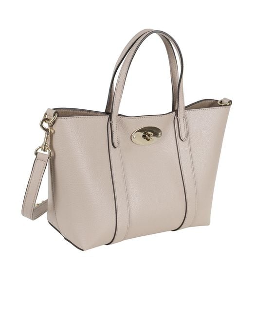 Mulberry White Bayswater Tote Bag