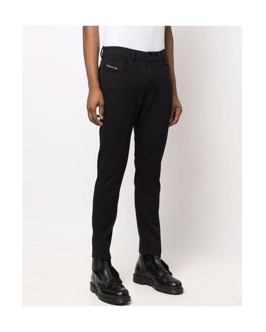 DIESEL Black 2019 D Strukt Slim Fit Jeans for men