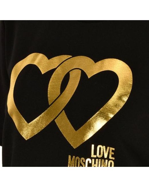 Moschino Black A Printed Dress