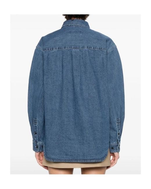 DUNST Blue Long-Sleeved Shirt