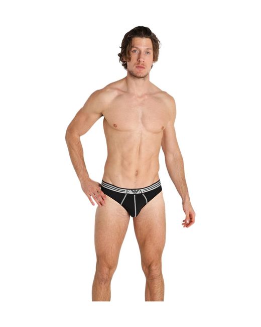 Emporio Armani Blue Elastic Waist Underwear for men