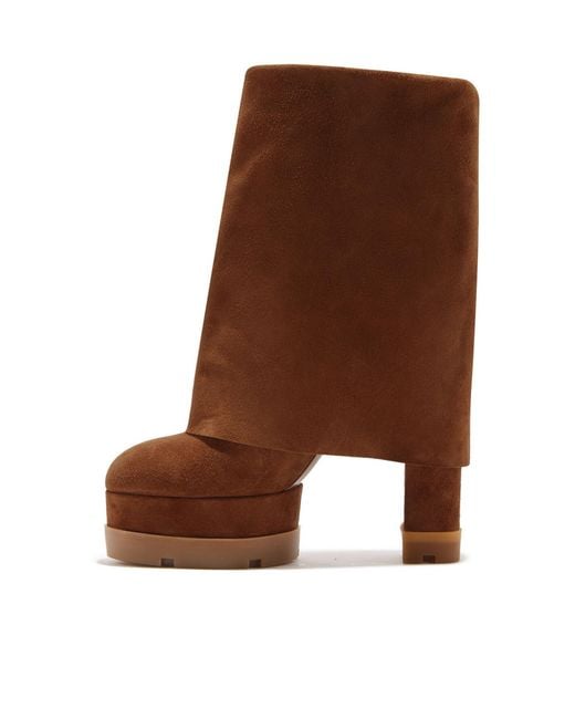 Casadei Brown Nancy Reversable Boots