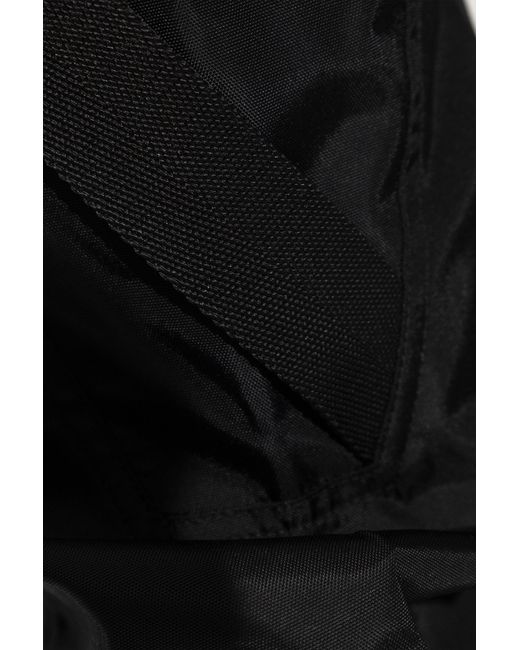 Rick Owens Black Strapped Wide-Leg Pants for men