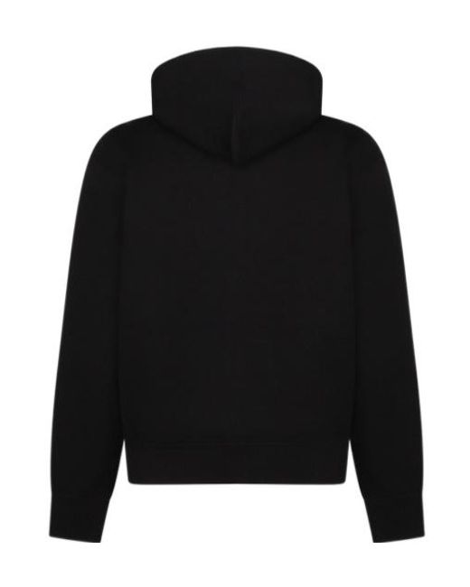 Mackage Black Zip-Up Drawstring Hoodie for men