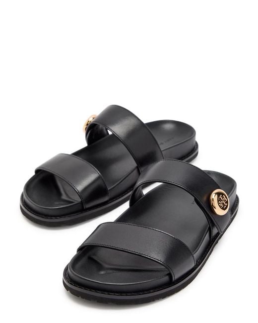Tory Burch Black Comfortable Slippers