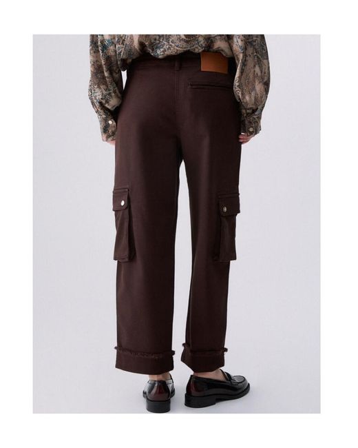 Liu Jo Multicolor Worker Pants With Pockets