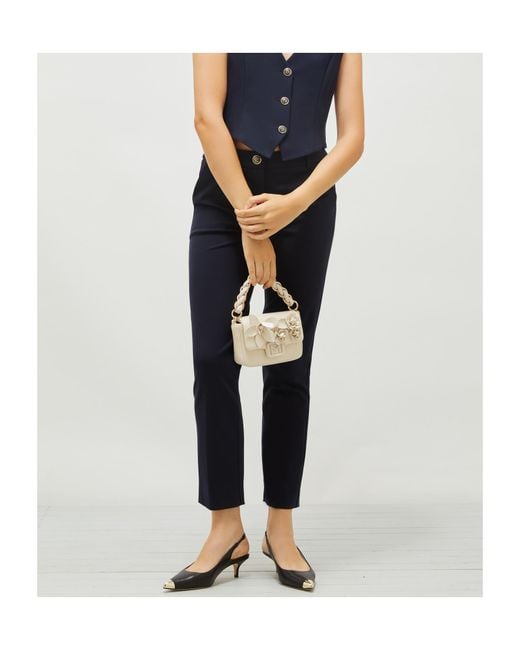 Marella Blue Stretch Chino Trousers