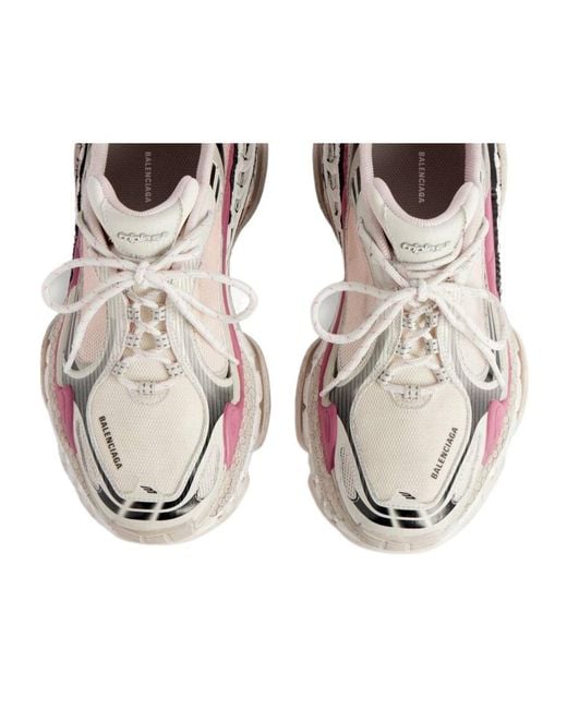 Balenciaga White Triple S.2 Gradient Sneakers