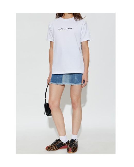 Marc Jacobs White Short-Sleeved T-Shirt