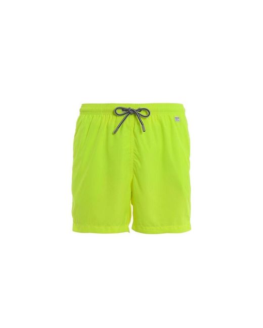 Mc2 Saint Barth Green Lighting Drawstring Swim Shorts for men