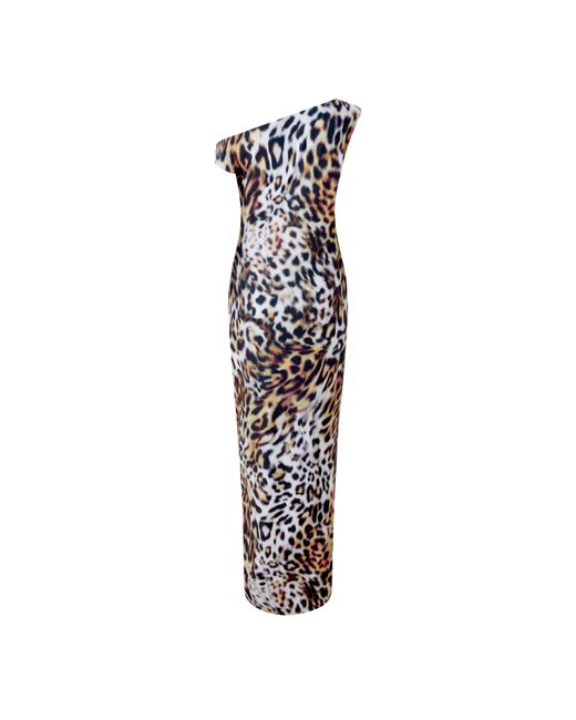 Norma Kamali White Strapless Midi Dress