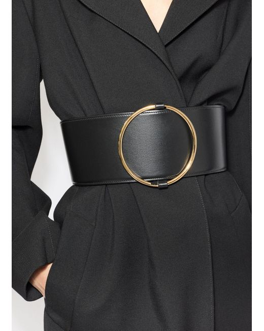 Alaïa Black Alaïa Ring Large Belt