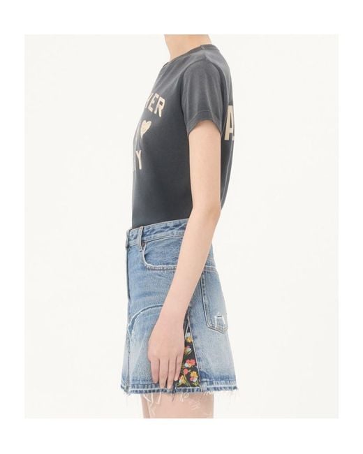 Valentino Black Logo Printed Crewneck T-Shirt