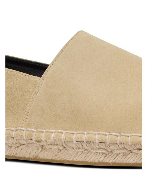 Balmain Natural Round Toe Espadrilles for men