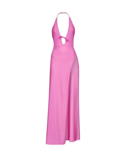 Balenciaga Pink Backless Dress