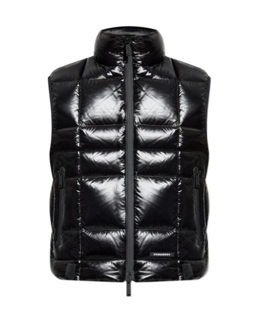 DSquared² Black Waistcoats for men