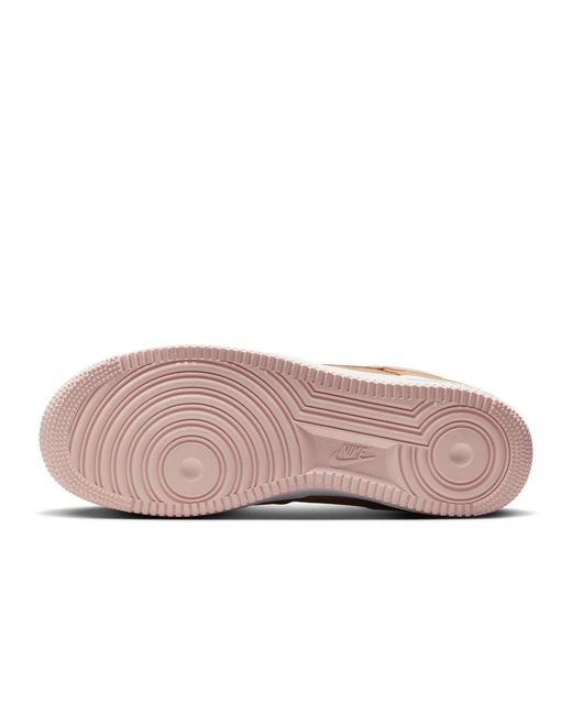 Nike Natural Air Force 1 Lace-Up Sneakers for men