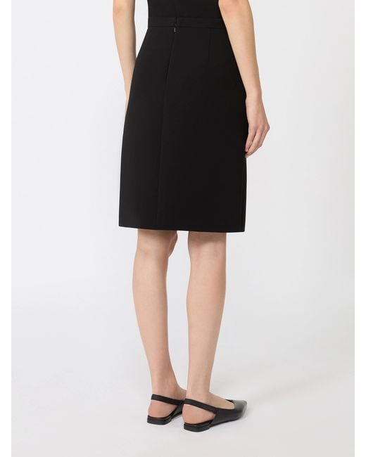 Max Mara Black Short Skirt
