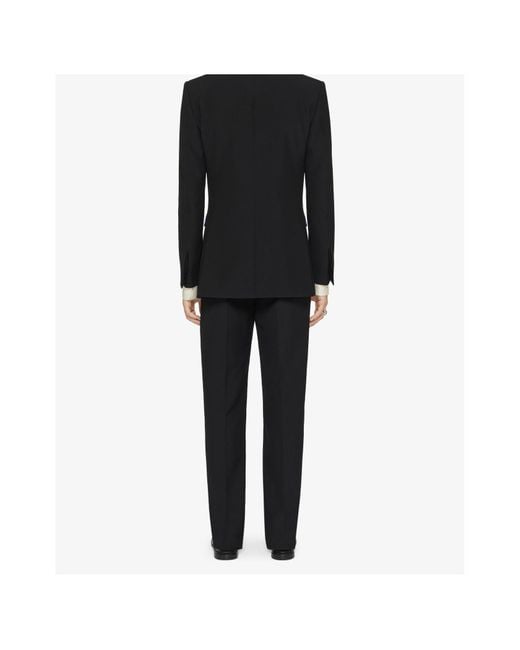 Givenchy Black 2G Clip Tailored Pants for men
