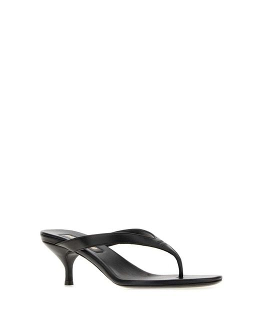 Miu Miu Multicolor Leather Sandals