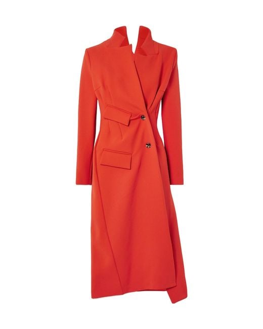 A.W.A.K.E. MODE Solid-Colored Long Coat
