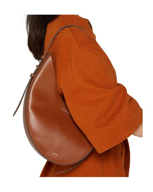 Soeur Brown Adjustable Shoulder Bag