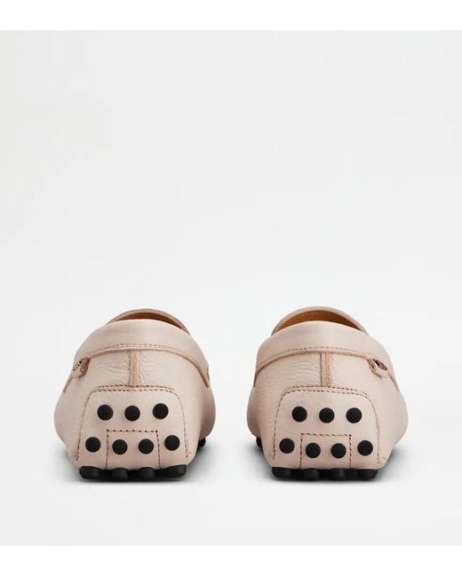 Tod's Natural Gommino Loafers