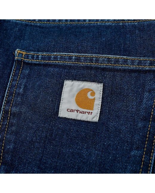 Carhartt Blue Newel Tapered Jeans for men