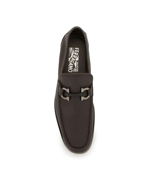 Ferragamo Gray Grandioso Loafers for men
