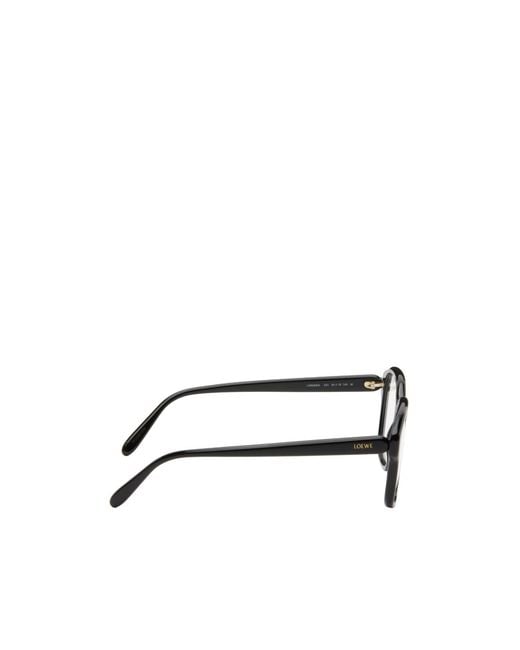 Loewe White Square Frame Glasses