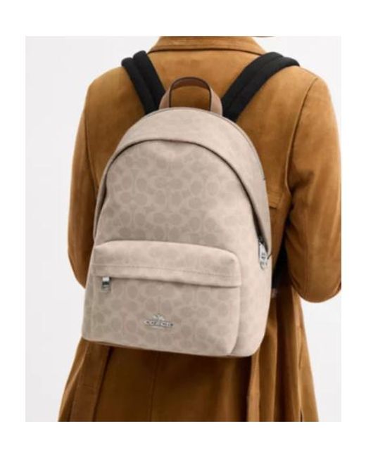 COACH Natural Taylor Small Backpack