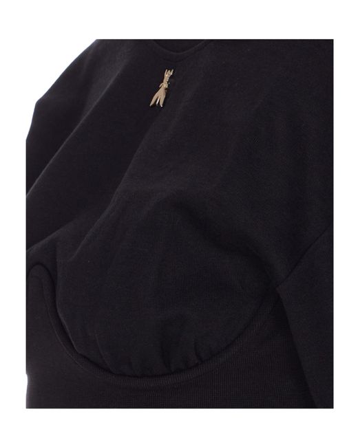 Patrizia Pepe Blue Cropped Jacket