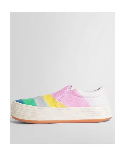 Palm Angels Multicolor Printed Slip-On Sneakers for men