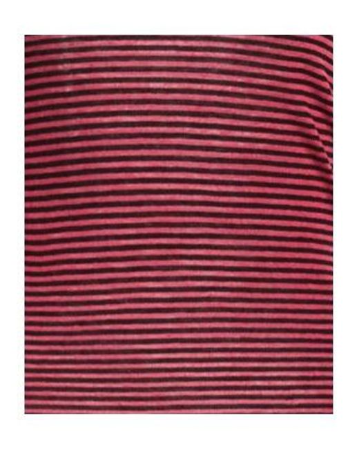 Isabel Marant Red Stripe Sleeveless T-Shirt