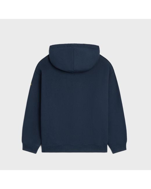 Céline Blue Hoodie for men
