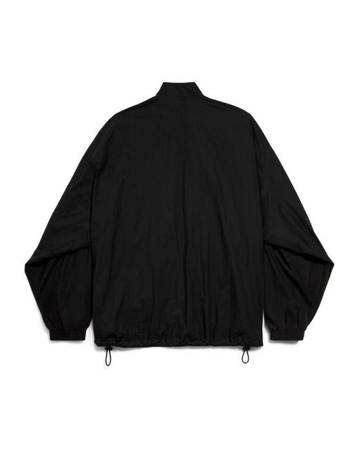 Balenciaga Black Loop Sports Icon Tracksuit Jacket for men