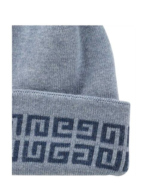 Givenchy Blue Logo Hat for men